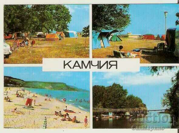 Card Bulgaria Kamchia River Ustieto Camping "Paradise" 1*
