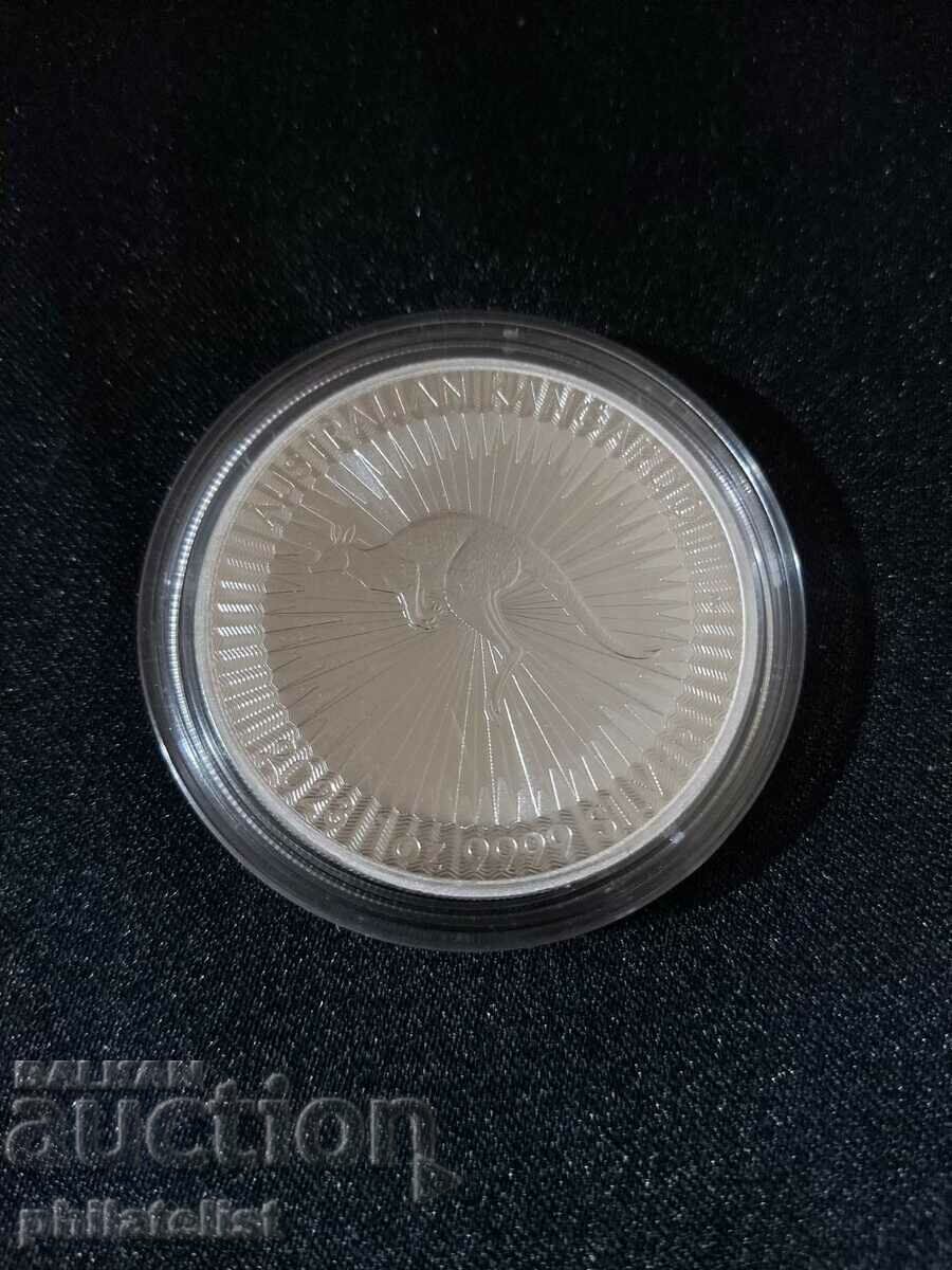 Австралия 2023 1 долар - Кенгуру - 1 OZ - Сребърна монета