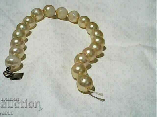 very beautiful old 22pcs natural pearls 10mm