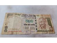 India 500 rupees 2011