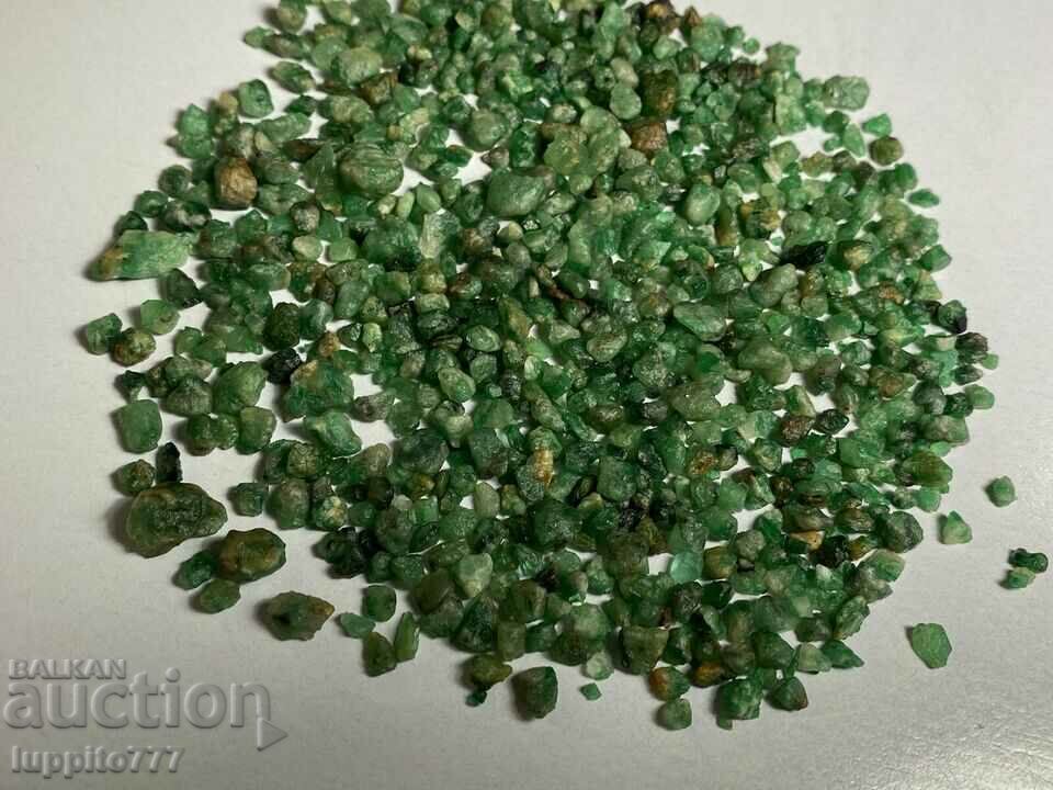 natural emerald beryl emerald lot 40 grams 100 pieces+ with price 850.00 BGN | € 434.60