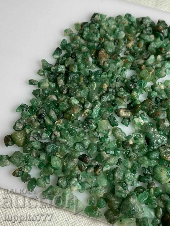 natural emerald beryl emerald lot 50 grams 100 pieces+ with price 890.00 BGN | € 455.05 natural emerald beryl emerald lot 50 grams 100 pieces+ with price 890.00 BGN | € 455.05