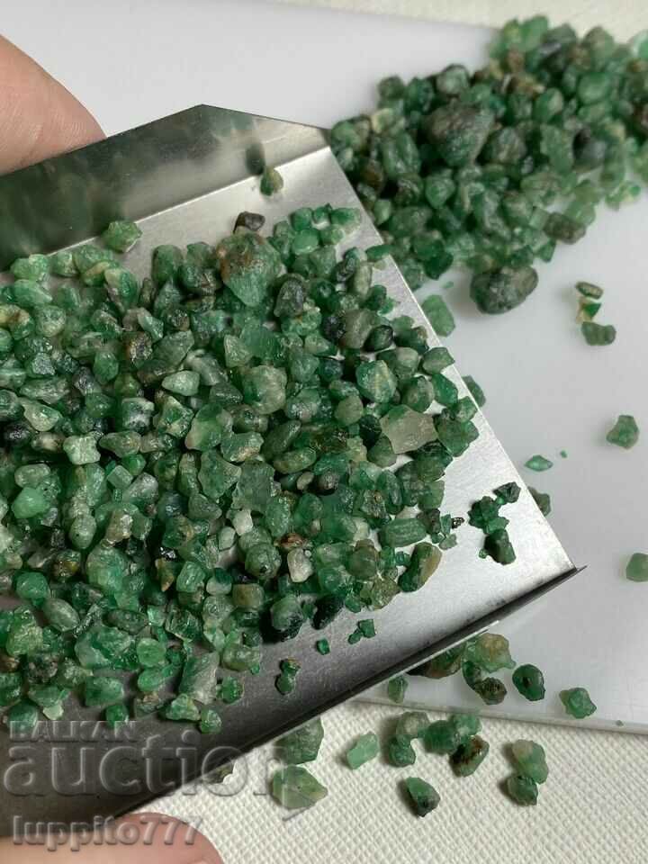 Delivery of natural emerald beryl emerald lot 50 grams 100 pieces+ Delivery of natural emerald beryl emerald lot 50 grams 100 pieces+