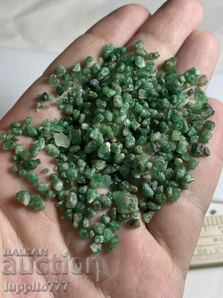 natural emerald beryl emerald lot 50 grams 100 pieces+ - 5 natural emerald beryl emerald lot 50 grams 100 pieces+ - 5