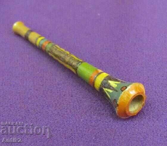 Delivery of Old Wooden Cigarette and Pipe Handmade Delivery of Old Wooden Cigarette and Pipe Handmade