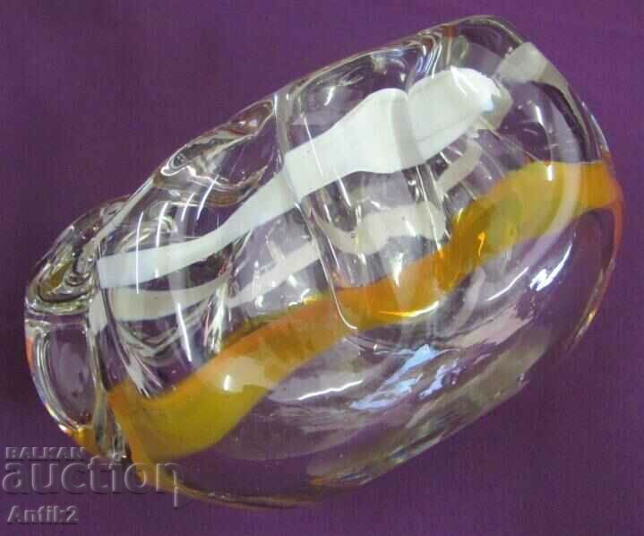 Delivery of Vintich Solid Ashtray Crystal Glass