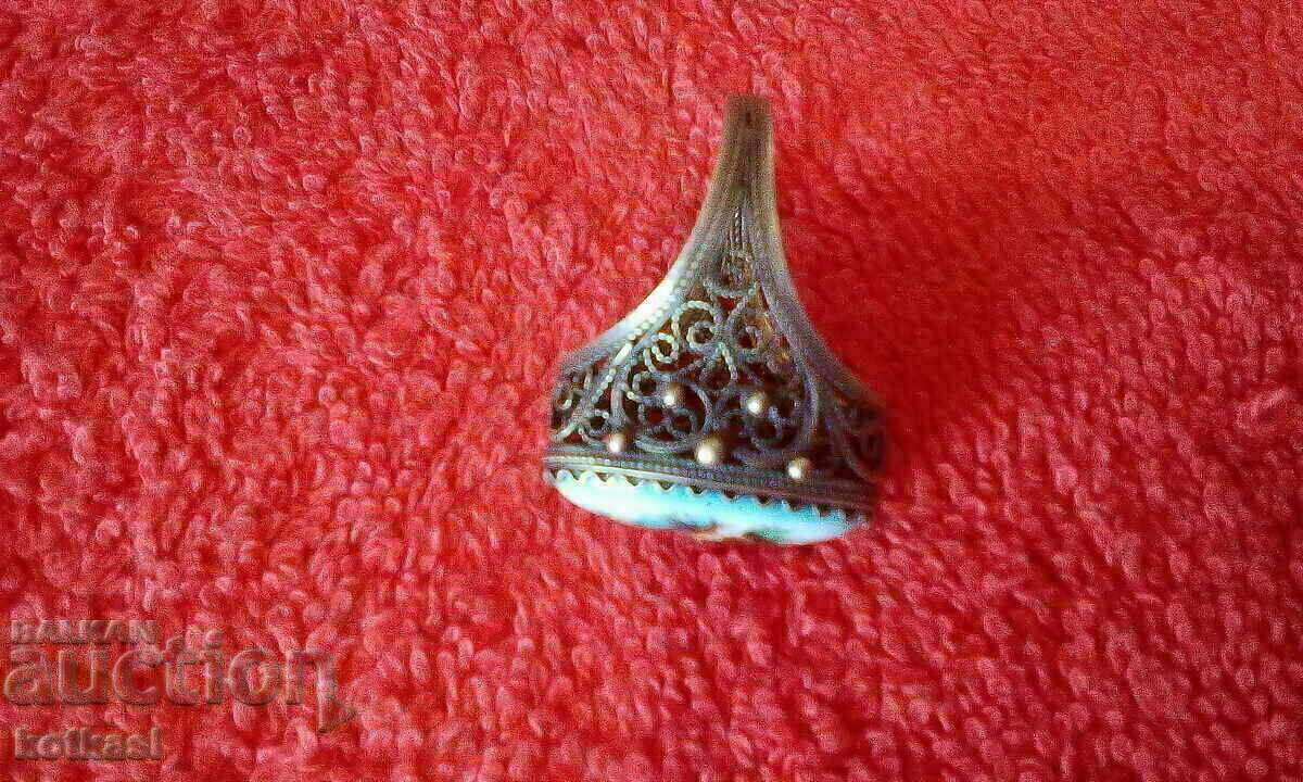 Star ring filigree porcelain - 5 Star ring filigree porcelain - 5