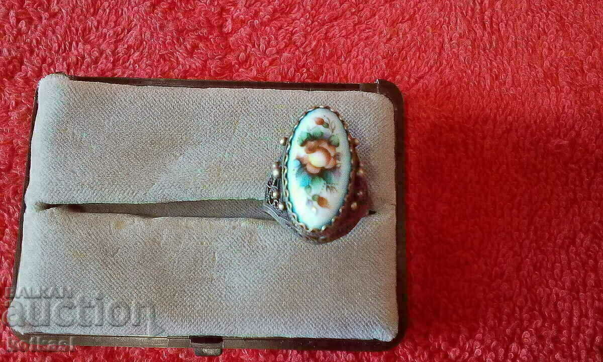 Star ring filigree porcelain - 7 Star ring filigree porcelain - 7