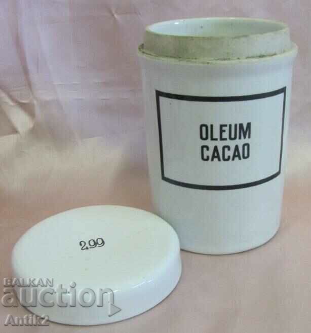 Доставка на Винтич Порцеланов Аптекарски Жар Чехословакия Маркиран