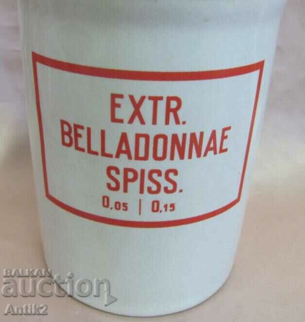 Auction Vintich Porcelain Apothecary Jar Czechoslovakia Marked Auction Vintich Porcelain Apothecary Jar Czechoslovakia Marked