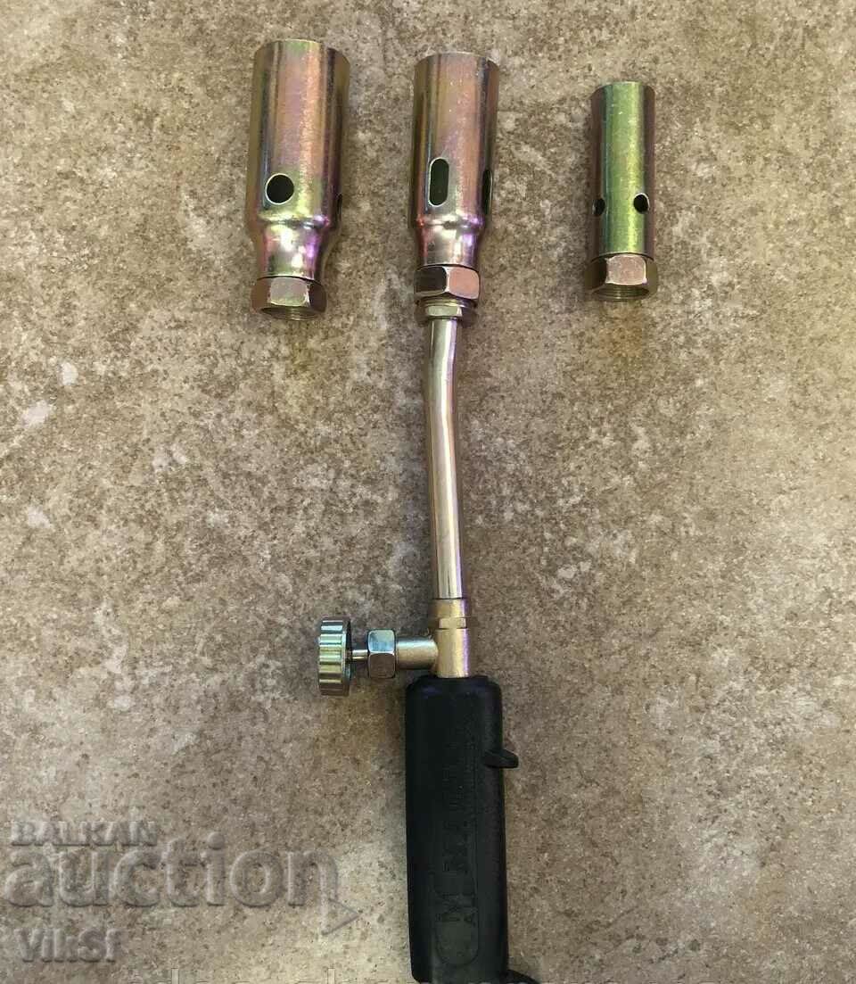 LPG burner with 3 nozzles - 6 LPG burner with 3 nozzles - 6