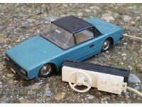 Old Russian metal toy model car LADA Zhigula batteries