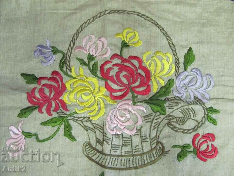 Vintich Hand Embroidered Cushion Cover with price 25.00 BGN | € 12.78 Vintich Hand Embroidered Cushion Cover with price 25.00 BGN | € 12.78