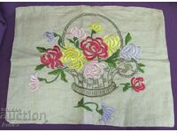 Vintich Hand Embroidered Cushion Cover