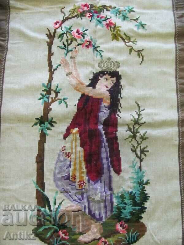 19th Century Hand Sewn Tapestry, Wall Carpet with price 75.00 BGN | € 38.35 19th Century Hand Sewn Tapestry, Wall Carpet with price 75.00 BGN | € 38.35