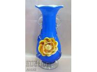 Vintich Handmade Original Glass Vase