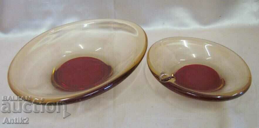 Σετ τασάκι και μπολ Vintich Crystal, Fruitiera με τιμή 75.00 BGN | € 38.35