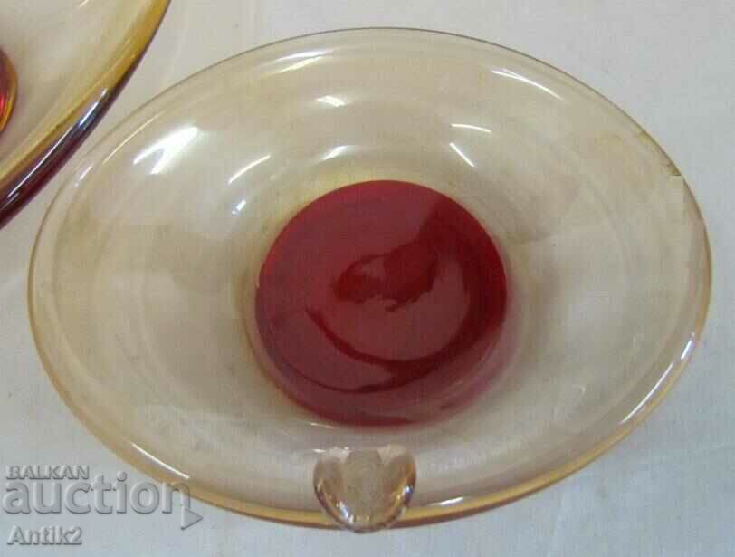 Σετ τασάκι και μπολ Vintich Crystal, Fruitiera - 5