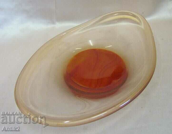 Vintich Massive Crystal Bowl, Fructiera with price 65.00 BGN | € 33.23 Vintich Massive Crystal Bowl, Fructiera with price 65.00 BGN | € 33.23