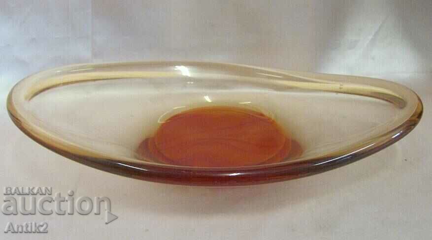 Vintich Massive Crystal Bowl, Fructiera - 5 Vintich Massive Crystal Bowl, Fructiera - 5