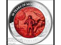 Argint 5 oz Moonrise 2019 sidef