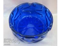 Vintich Crystal Glass Author's Bowl, Fruit Bowl, Candy Bowl