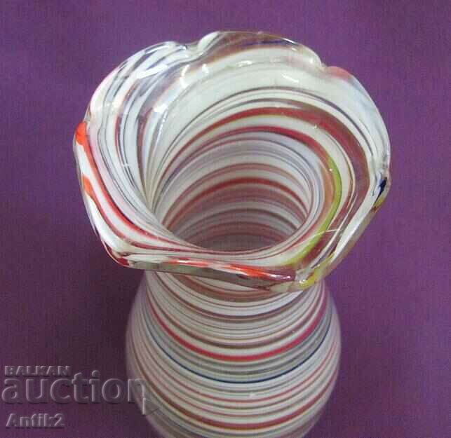 70's Vintich Crystal Vase Handmade with price 35.00 BGN | € 17.90