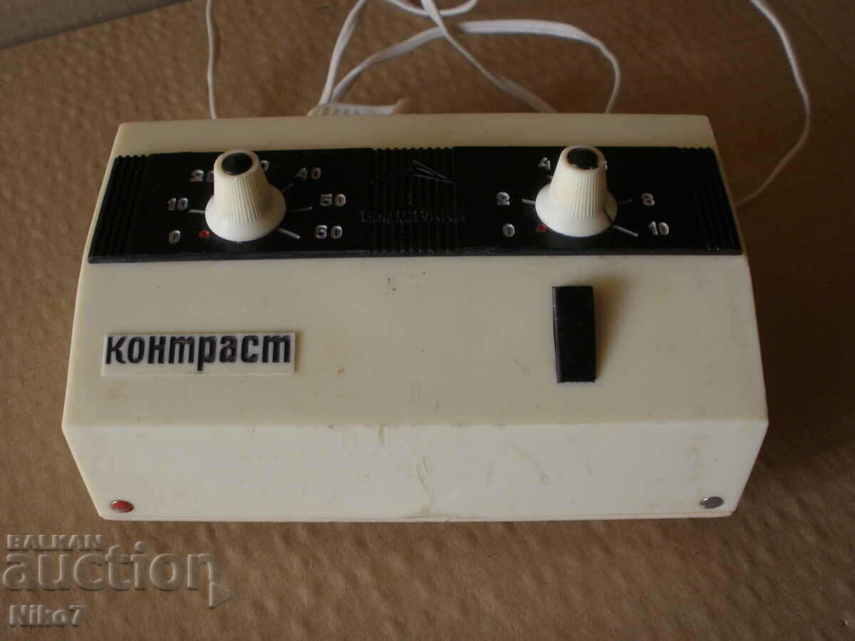 Retro transistor time relay "Contrast" - USSR. with price 19.99 BGN | € 10.22 Retro transistor time relay "Contrast" - USSR. with price 19.99 BGN | € 10.22