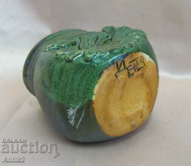 Auction Vintich Ceramic Author Cup, Vase, Decoration Auction Vintich Ceramic Author Cup, Vase, Decoration