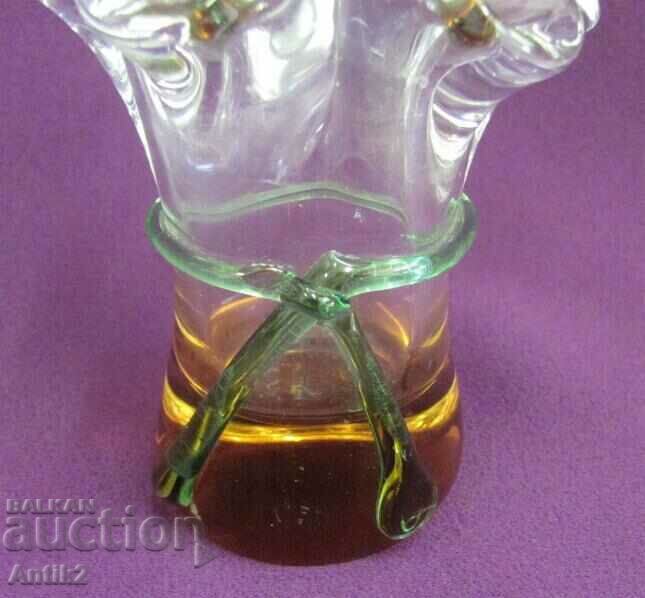 Vintich Murano Crystal Glass Small Vase with price 45.00 BGN | € 23.01 Vintich Murano Crystal Glass Small Vase with price 45.00 BGN | € 23.01