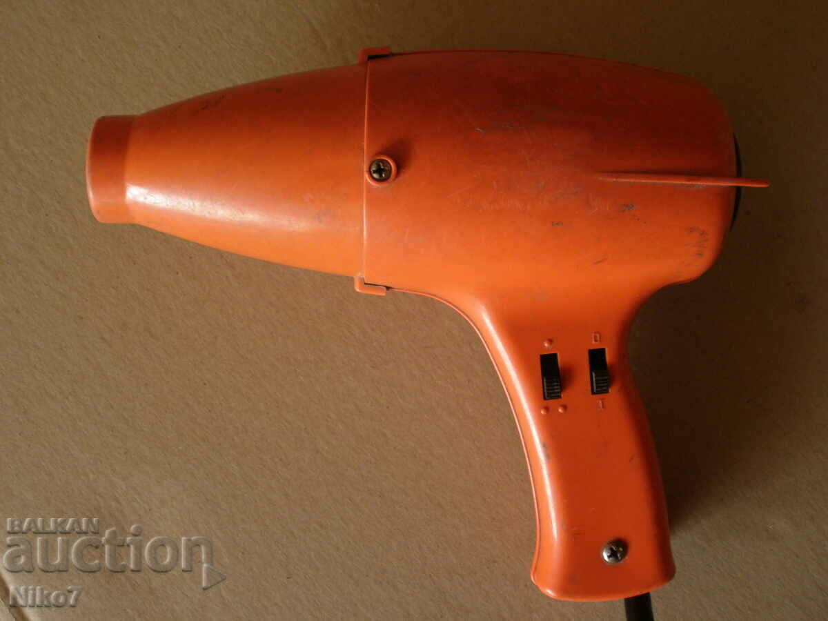 Retro, French hair dryer - "MOULINEX" with price 19.99 BGN | € 10.22 Retro, French hair dryer - "MOULINEX" with price 19.99 BGN | € 10.22