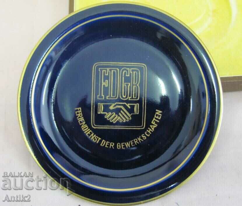 Vintich Porcelain Plaque JLMENAU Germany - 5 Vintich Porcelain Plaque JLMENAU Germany - 5