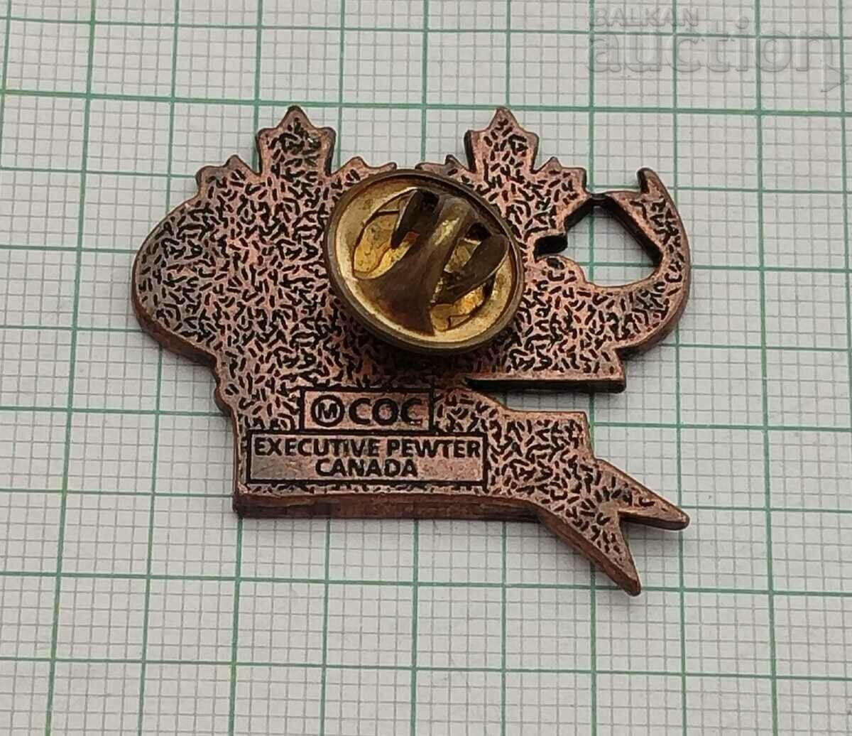 CANADA OLYMPICS ATHENS 2004 BADGE with price 5.00 BGN | € 2.56 CANADA OLYMPICS ATHENS 2004 BADGE with price 5.00 BGN | € 2.56