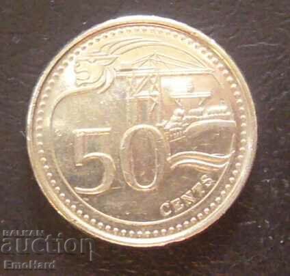 Singapore 50 cents 2013
