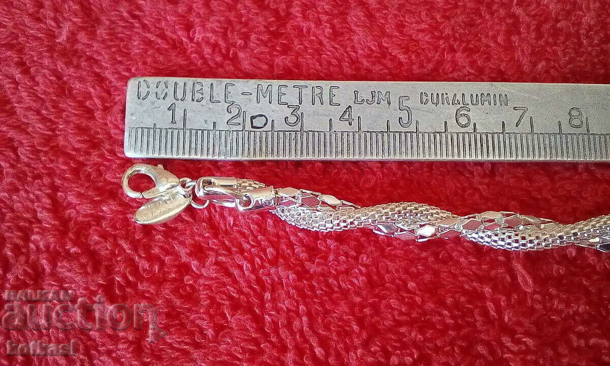 Silver bracelet 7.30 grams with price 45.00 BGN | € 23.01 Silver bracelet 7.30 grams with price 45.00 BGN | € 23.01