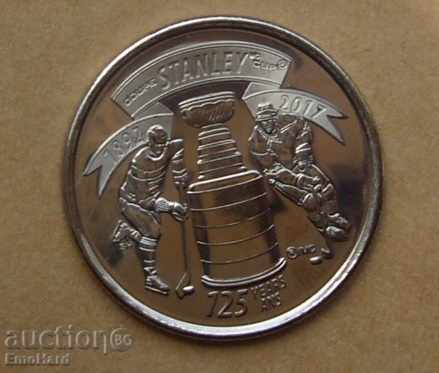 Canada 25 de cenți 2017 -125 ani Cupa Stanley