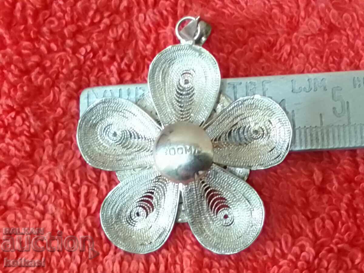 Vechi pandantiv argint 900 filigran cu preț € 85.00 | 166.25 BGN