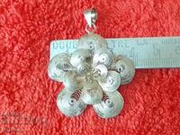 Vechi pandantiv argint 900 filigran