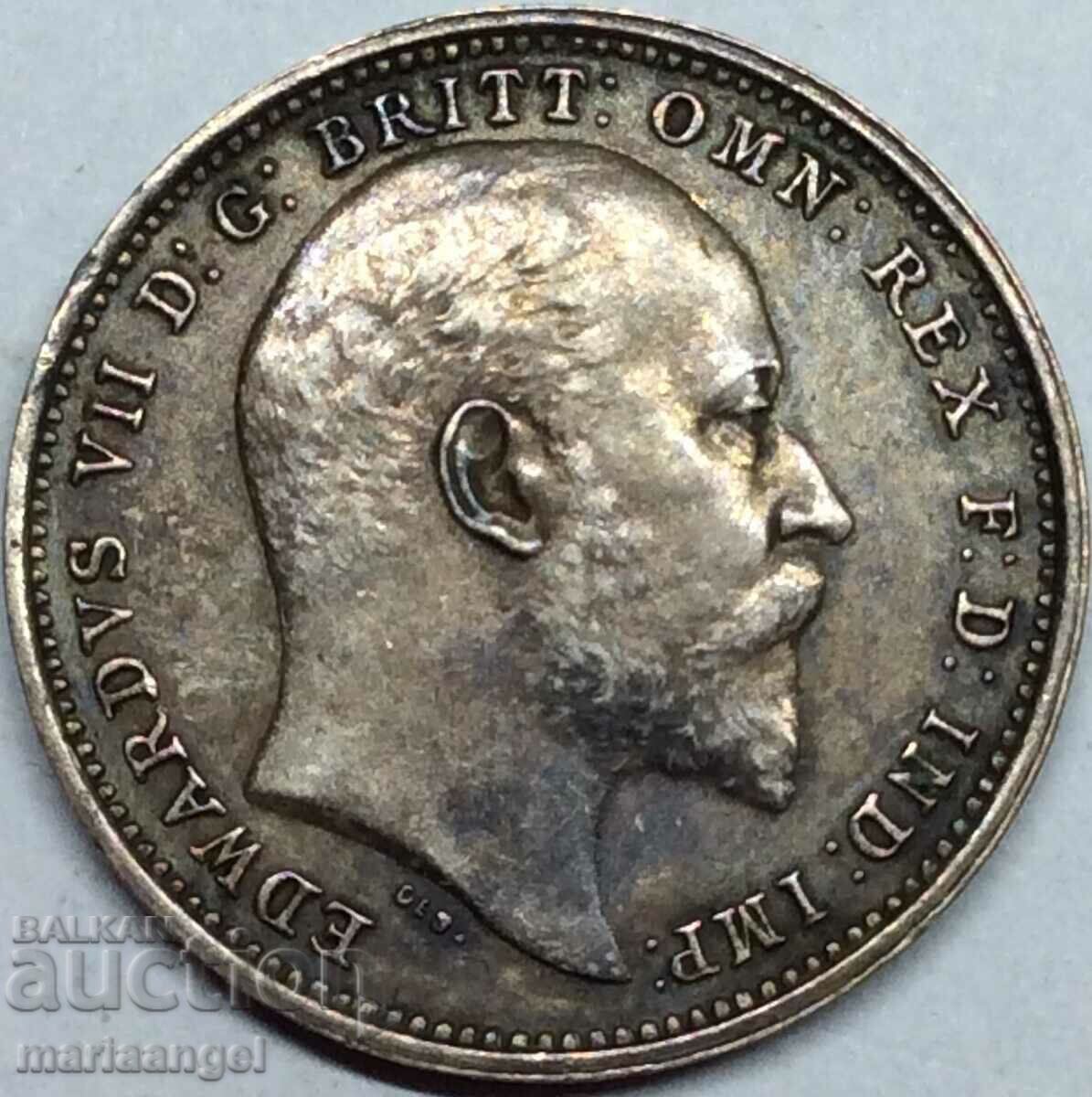 4 pence 1905 Marea Britanie Maundy Edward VII (1848-1910)