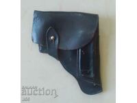 Gun holster - black, leather