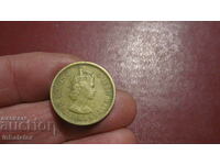 1955 Eastern Caribbean 5 cents