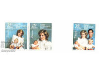 1985. Νέα Ζηλανδία. Γραμματόσημα υγείας - φωτογραφίες του Λόρδου Σνόουντεν.