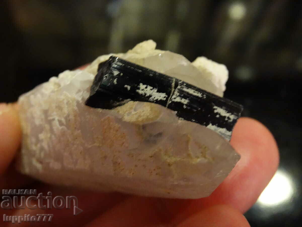 natural black tourmaline on matrix unique 51 grams with price 133.00 BGN | € 68.00 natural black tourmaline on matrix unique 51 grams with price 133.00 BGN | € 68.00