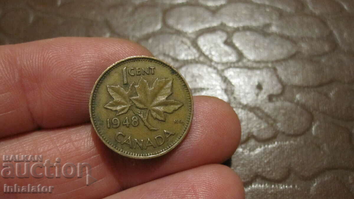 1948 1 cent Canada