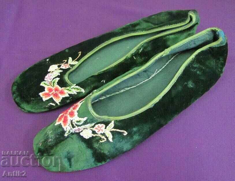 Χειροποίητα γυναικεία παπούτσια τύπου Μπαλαρίνας 19th Century