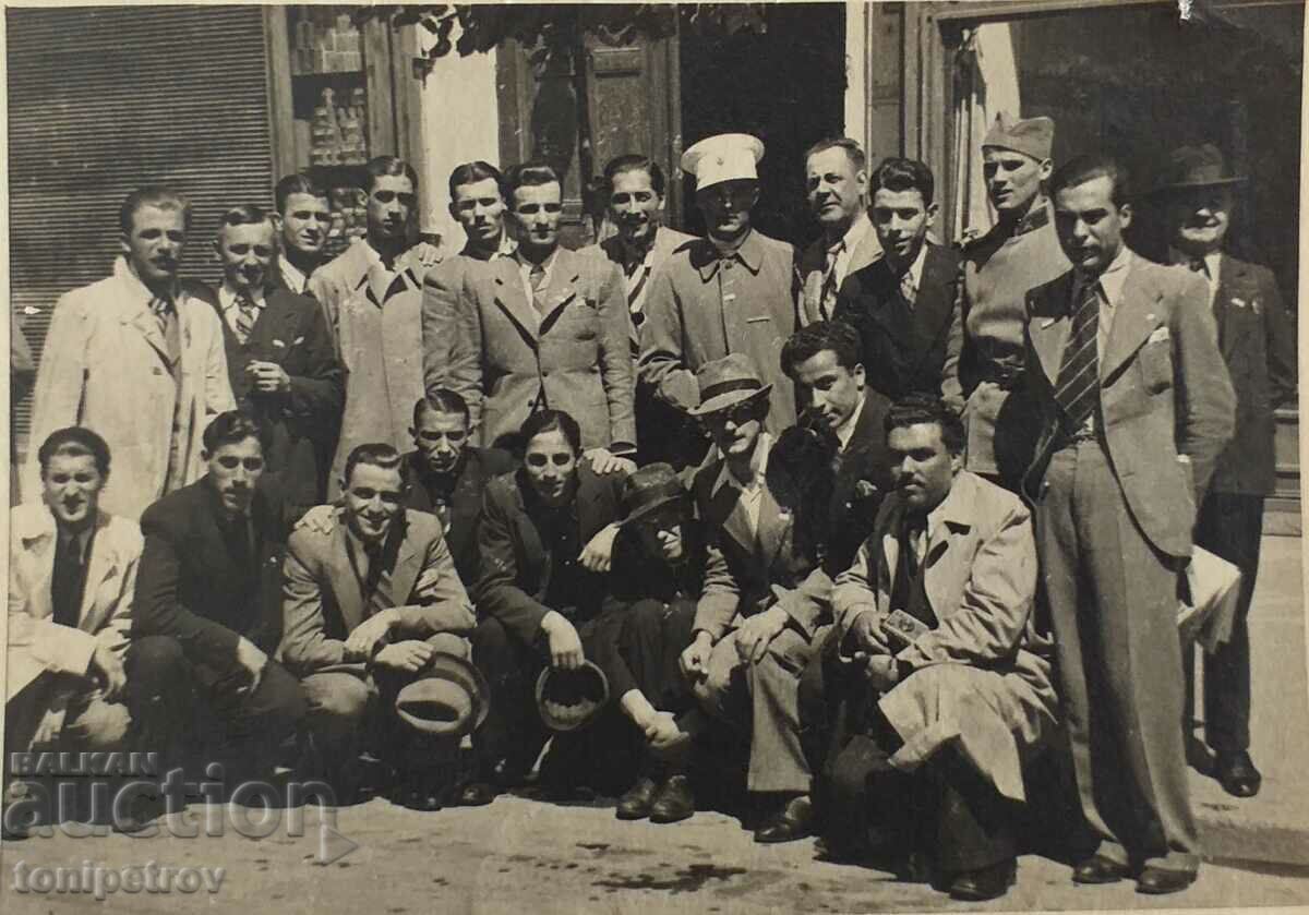 The football team of Bulgaria in Belgrade 1936.