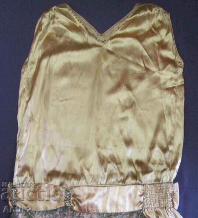 30's Original Women's Satin and Lace Dress with price 150.00 BGN | € 76.69 30's Original Women's Satin and Lace Dress with price 150.00 BGN | € 76.69