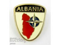 A RARE SIGN-NATO MISSION IN ALBANIA