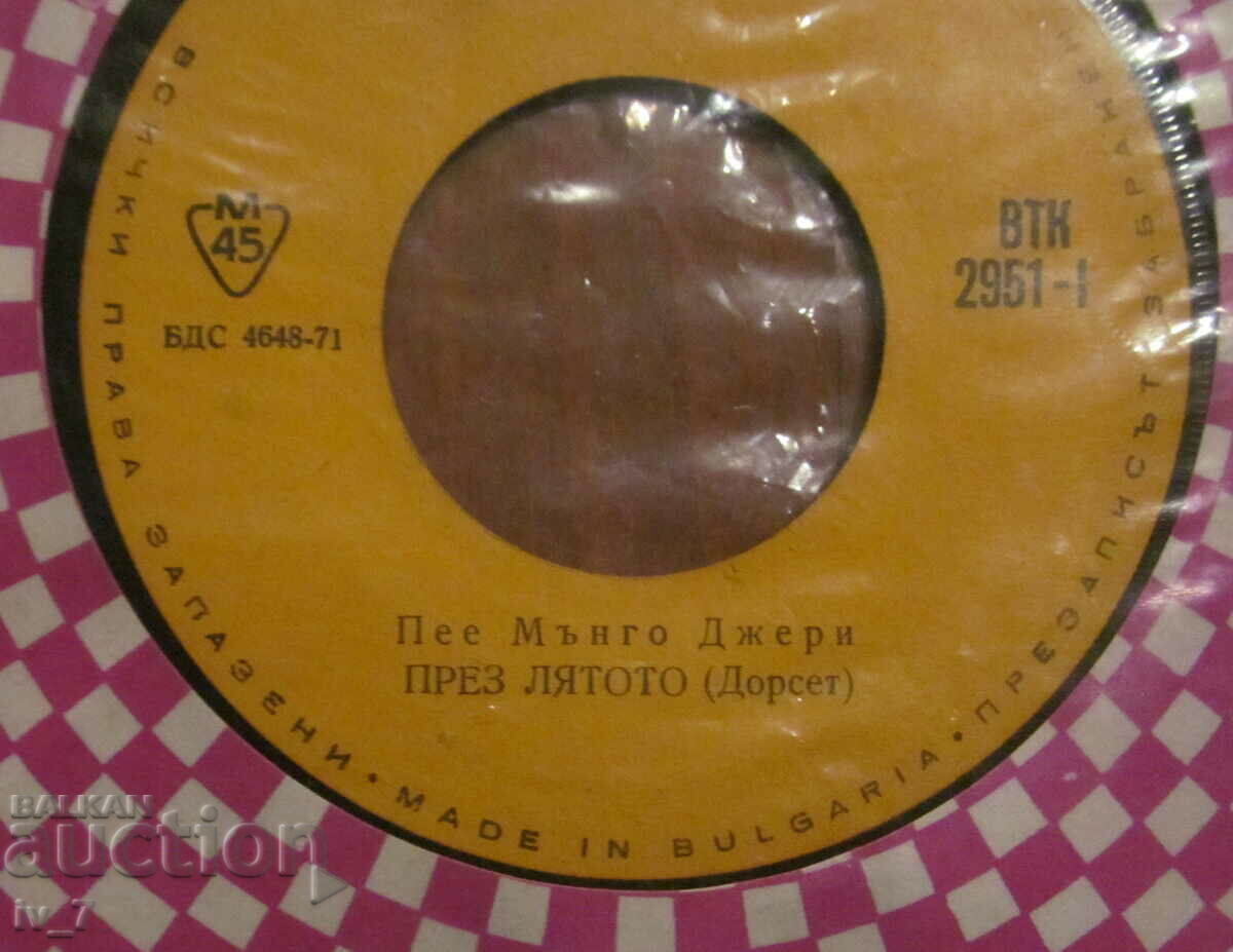 Delivery of RECORD - Mungo Jerry, small format