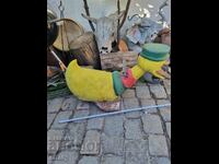 Old carousel fairground duck